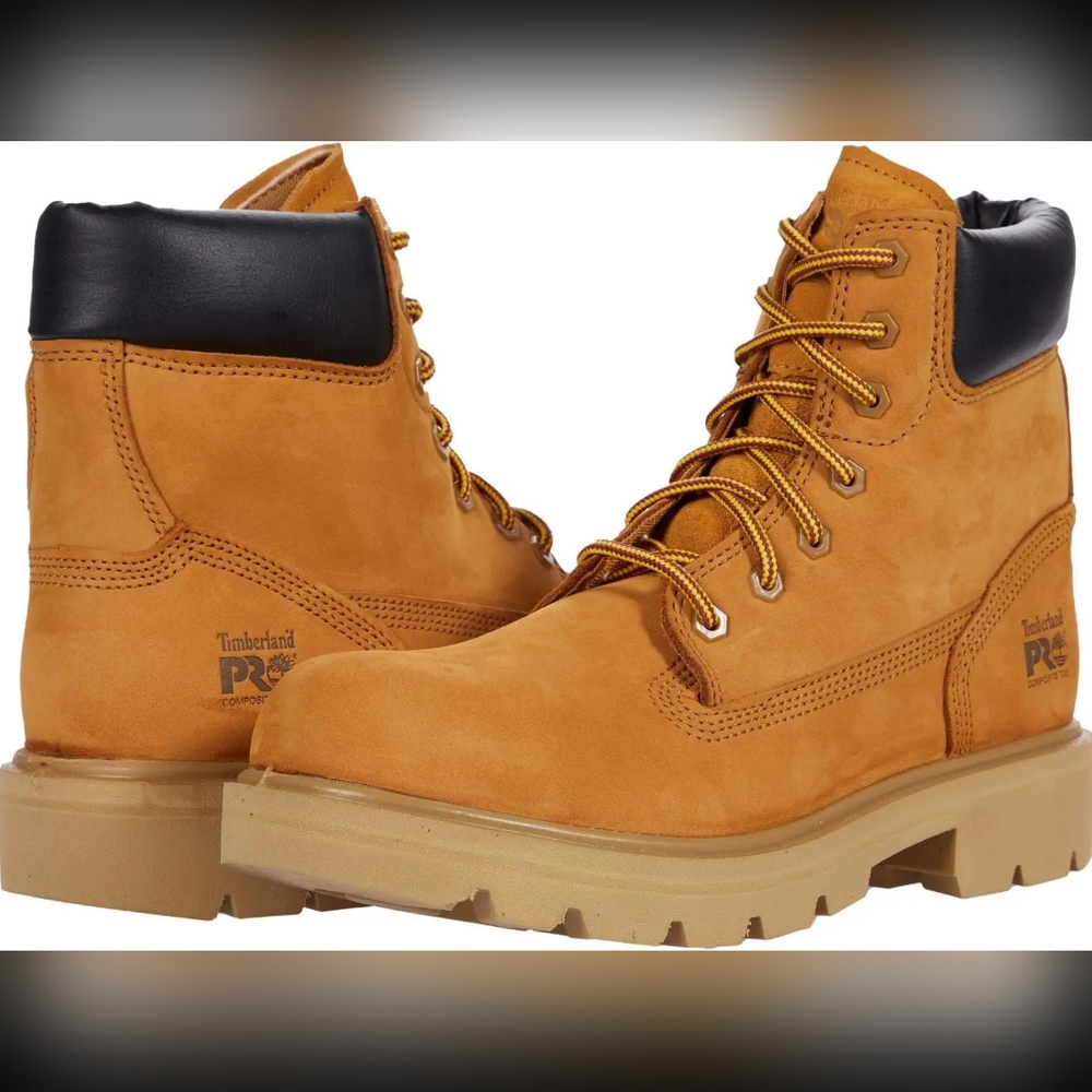 Timberland PRO Work Boots Sawhorse 6" Composite Safety Toe